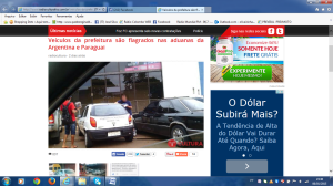 Prefeito Cel mandou prender; CArrod a prefeitura e motorista