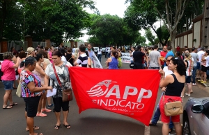 Professores em Greve