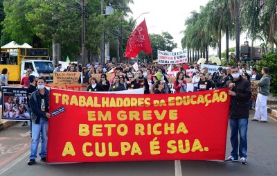 APP-Ato integra a greve nacional da educação em devesa do piso salarial