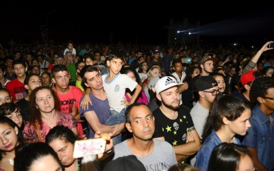 Marco das Américas recebe a comunidade - foto Marcos Labanca